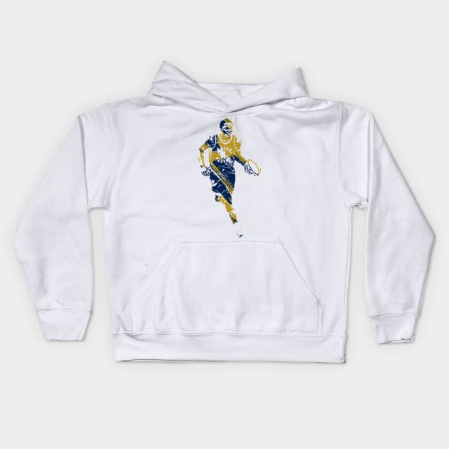 indiana pacers Kids Hoodie by sepuloh